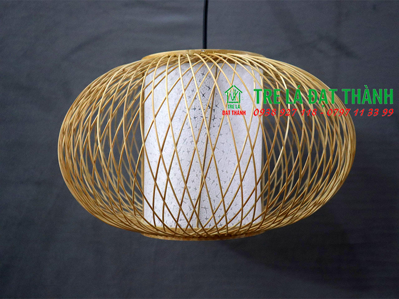 Mẫu Đèn Lồng Tre Tròn – DMT57